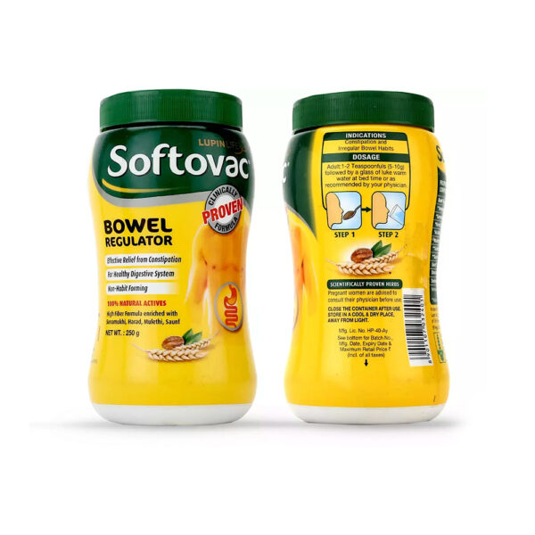 Softovac Bowel Regulator 250gm Pack Of 1